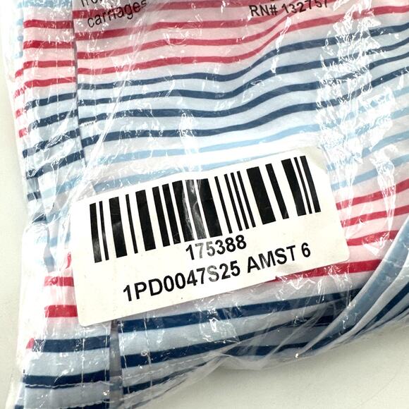 Prodoh Boys American Stripe Print Boogie Board Swim Trunk Size 6 - Picture 4 of 7